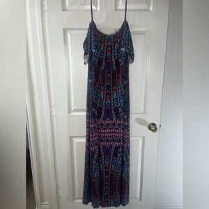 Tart Geometric Patterned Maxi dress